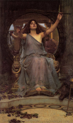 Fluxstation:  Waterhouse’s Ladies: Circe Offering The Cup To Odysseus. John William