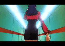 therearendofevangelion:  best gif  Gratuitous Misato gif.  Hate to see her go, but I love to watch her leave. 