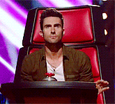 pottyaboutharry:  Adam Levine listening to the blind auditions |