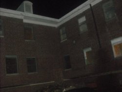 the Weird Nj Cedar Grove Abandonded Mental Homes is basically all gone now :( such good memories venturing in there and great bondings. by the way, in the windows appear to be ghosts or figures, sooo check it out!