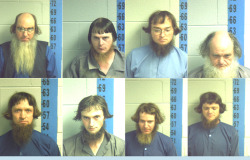Amish Badasses who got arrested for refusing to put orange safety ties on their buggy&rsquo;s. Fuck Tha Police!