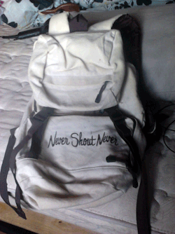 You-Stupid-Fucking-Cunt:  Nevershoutnever Backpack Giveaway I’m Giving Away This