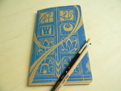 TARDIS Art Nouveau Notebook