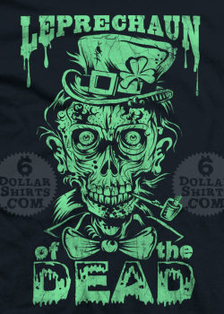 Zombify:  A New St. Patrick’s Day Of The Dead T-Shirt Design By Jeff T. Owens!