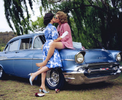 affably:  Twilight Lovers (1994) by Tina Fiveash Inspired by ‘Girl’s Own’ annuals and the Australian Women’s Weekly magazine from the 1950s, Stories for Girls is a tongue-in-cheek attempt to recreate missing lesbian photographic history from an