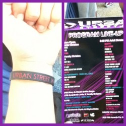 Legit wristbands for Urban Street Jam! Let&rsquo;s go BYA! #dance #comp #BYA #UrbanStreetJam #USJ (Taken with instagram)