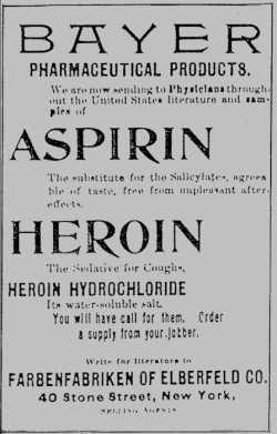 Weirdvintage:  Heroin Cough Sedative, Date Unknown 