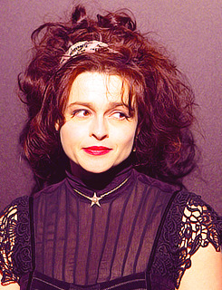 captainheroism:  Helena Bonham Carter &amp; Tim Burton |  Exhibition of Tim Burton opening in Paris  (5.03) 