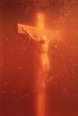 x-v-i-i-blog: ‘Piss Christ’ is a work of art by Andres Serrano, a red-tinged photograph of a crucifix submerged in a glass container of what was purported to be the artist’s own urine. He is one of my favourite artists and many of his works use