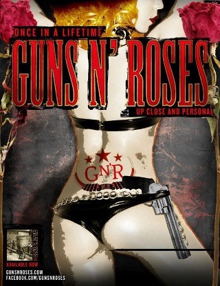          I am listening to Guns N&rsquo; Roses                              