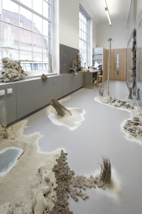 Phoebe Cummings at Victoria and Albert Museum In 2010, ceramic artists Phoebe Cummings did a residency at Victoria and Albert Museum in London. During those 6 months her studio space evolved as an ongoing temporary installation. From this unique space