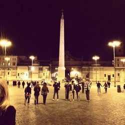 Vacanze romane #polworld #roma #itay (Scattata con Instagram presso Piazza del Popolo)