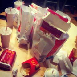 Party-Sex-Love:  We Are Fat… #Mcdonalds (Taken With Instagram) 