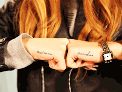 touchingly:  lana del reys tattoos are so perfect  