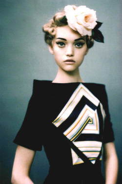Gemma Ward by Paolo Roversi for Vogue Italia December 2005
