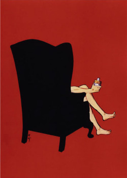 Eau Sauvage advertisement by René Gruau (1909–2004)