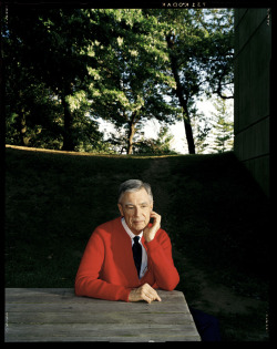 suicideblonde:  Today would have been Mr Rogers’ 84th birthday.  Thanks for showing me how to rock a cardigan and always been a kind neighbor.   