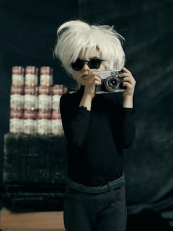 amodollface:  Baby Warhol 