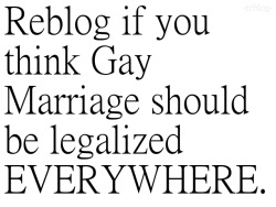 furryfan420:  superlambardi:  furryandproud:  I’m not gay but seriously gay marriage should be legalized. I know governments are full of ignorant fucks but come on banning gay marriage is just pathetic reblog if you agree  Of coarse!  Yeah, i dont see