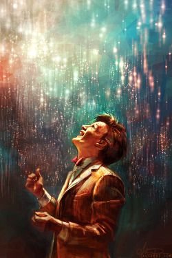 dromundkaas:  Fantastic Doctor Who art with the wacky 11th doctor named The Roar of our Stars by alicexz 