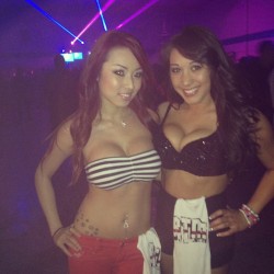 jennqofficial:  Its just me and @christahope 😊 PLURfest what?! (Taken with instagram) 