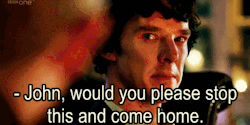 cornelia-thomson:  When Sherlock finds John…