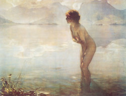 September Morn (1912)  Paul Émile Chabas  Oil on Canvas