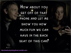 &ldquo;How about you get off of that phone and let me show you how much fun we can have in the back seat of this car?&rdquo;