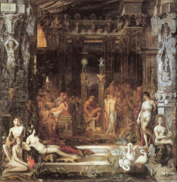 Gustave Moreau - The Daughters of Thespius