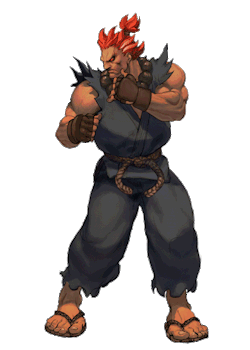 neonessgifs:   virtuelle:  Street Fighter  “Akuma Third Strike HD” by ~steamboy33 (478 x 811)   that is dope as fuck 
