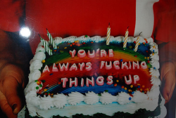 psychocandy666:   My birthday cake be like