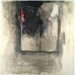 cavetocanvas:  Jim Dine, Gray Palette, 1963 From the Metropolitan Museum of Art:  Between 1961 and 1964 Dine made a series of works that used the shape of the artist’s palette both as a backdrop for other imagery and as a surrogate self-portrait. Here
