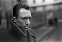 fuckyeahhistorycrushes:  Albert Camus (1913-1960) was a French-Algerian philosopher starting the movement known as absurdism. With his highly successful works like The Stranger, The Rebel, and The Fall, Camus was awarded the Nobel Prize in Literature