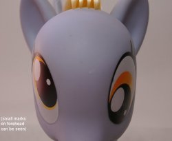 &ldquo;her very large and sweetly confused eyes!&rdquo; Hehehe! I love that &lt;3 It&rsquo;s cute and it makes my heart swell! And who could not love that face. Official but unreleased Derpy on ebay&hellip;