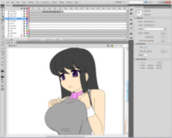 WIP of a really stupid endeavor. Blurred because I didn&rsquo;t want to give away too much, but it&rsquo;s fairly obvious it&rsquo;s an animation involving Octavia