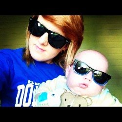 Chillin with shades on. #baby #girl #instagram #ig #like #follow #iphoneography #shades #sunglasses #spring #baby #nephew #adorable #cute  (Taken with instagram)