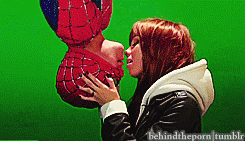 behindtheporn:  on the set of “Spider-Man