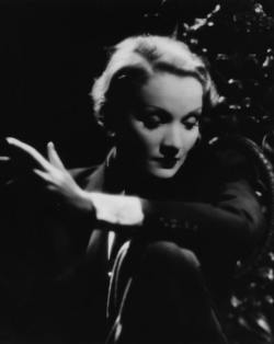 fuckyesoldhollywood:  One of the best old Holltwood anecdotes ever: During the filming of a bathtub scene in ‘Knight Without Armour’, Marlene Dietrich slipped on a bar of soap falling naked and spreadeagled before cast and crew. Ever the professional,