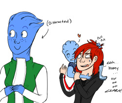 liara pay attention shep is being attacked 