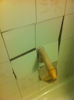 preserum-bucky:  harryll0yds:  nomorefreerandy:  uhhhhhhhhhhhhh:  That awkward moment when you break the shower wall….          Wait but is your ass ok though