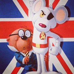 #throwbackthursday late edition&hellip;who remembers #DangerMouse?!?! #childhood #cartoons #classic #dm #unitedkingdom #uk #greatbritain #kenya #thamestelevision #spy #parody (Taken with instagram)