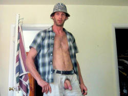 whitetrashmen:  Tanner from Tallahassee, FL.  2007.  Tall fella who loved to get fucked by me.   