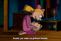 zooeydeschannoying:  helga just said that arnold makes her pussy quiver 