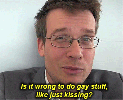 martsimms:  shh-im-in-my-mindpalace:  believeinthebeautyofourdreams:    John Green is my favourite person.  Kissing is the best! Everyone should be able to kiss and be kissed :) 
