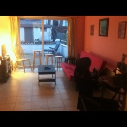 Some people post their cars, I post about my apartment! 🏠 &gt; 🚗#livingroom #pinkrooms  (Taken with instagram)