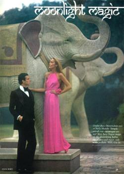 superseventies:  Jerry Hall for Vogue Patterns,