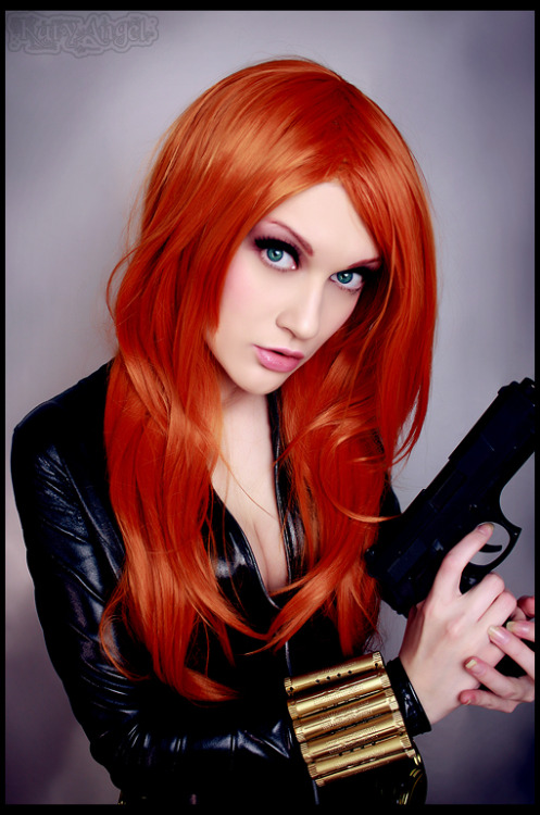 cosplayblog:  Black Widow from Marvel Comics  Cosplayer: Katy-Angel  