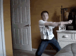reaction-gif:  When you didn’t have any homework as a kid