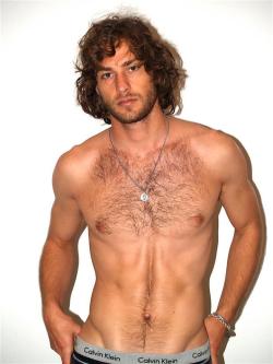 Amazing body, beautiful hairy chest and mouth-watering