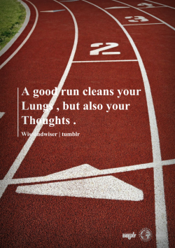 boosbabies:  lazygirlrunning:  I always count on running to clear my head, it’s the best thing for it!  So true one of the reasons I started :) 